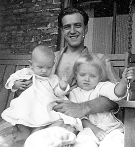 Bob Holding Laura And Betty