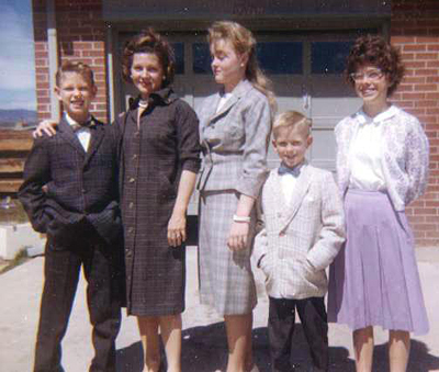 Tom, Marge, Betty, Rob, And Laura