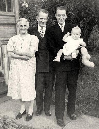 Four Generations: Teresa, Louie, Bob, And Betty
