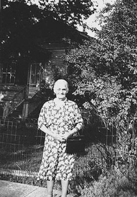 Teresa Outside Her Home, 1955