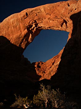 South Window Arch