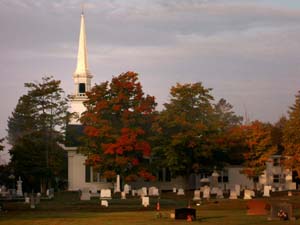 Church, Graveyard - East Lamoine, Maine