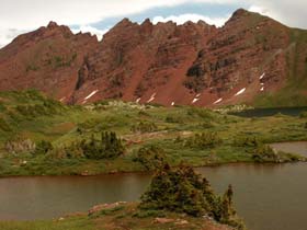 Red Crags, Willow Lake