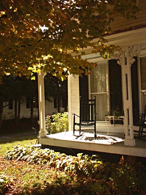 Rocking Chair On Porch