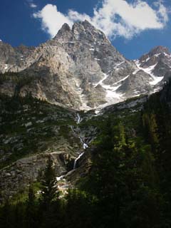 Mount Teewinot From Cascade Canyon